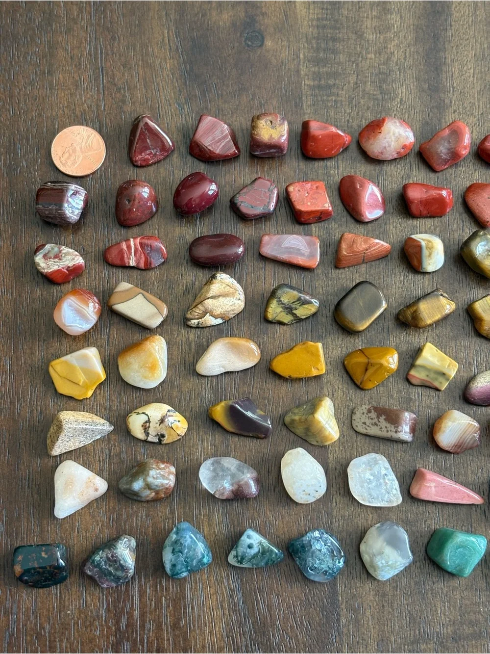 Small Crystal Tumble Set - Polished Gemstone Bundle
